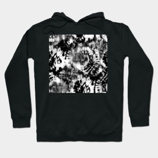 Black and White Tie-Dye 1 Hoodie